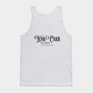 Low Carb Diet Tank Top